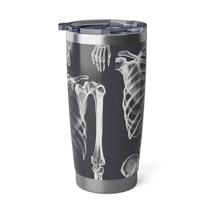 Stylish Skeleton Tumbler, 20oz Travel Mug for Science Lovers, Unique Gift for Halloween, Medical Professionals, and Everyday Use