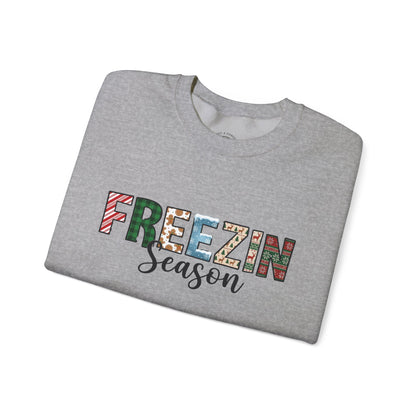 Freezin Season Sweatshirt – Cozy Winter Crewneck