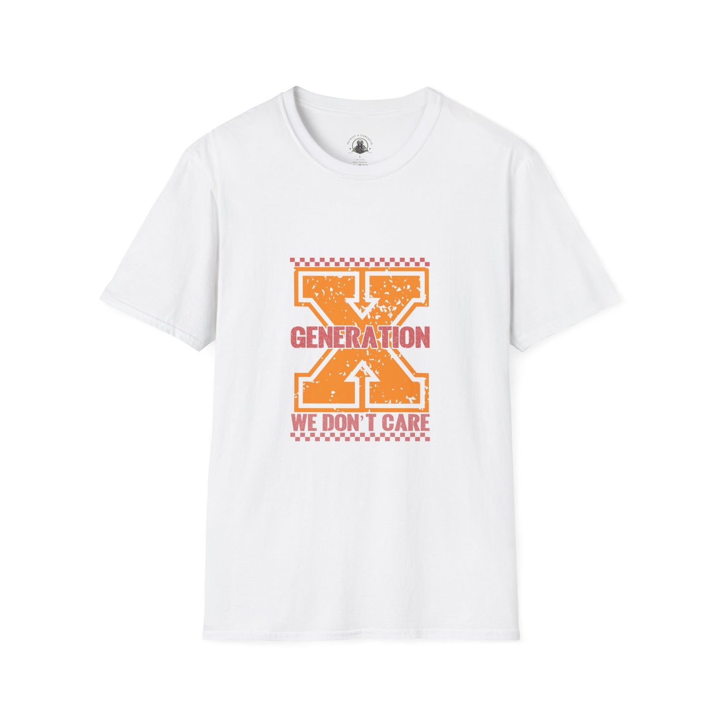 Generation X 'We Don't Care' Graphic T-Shirt