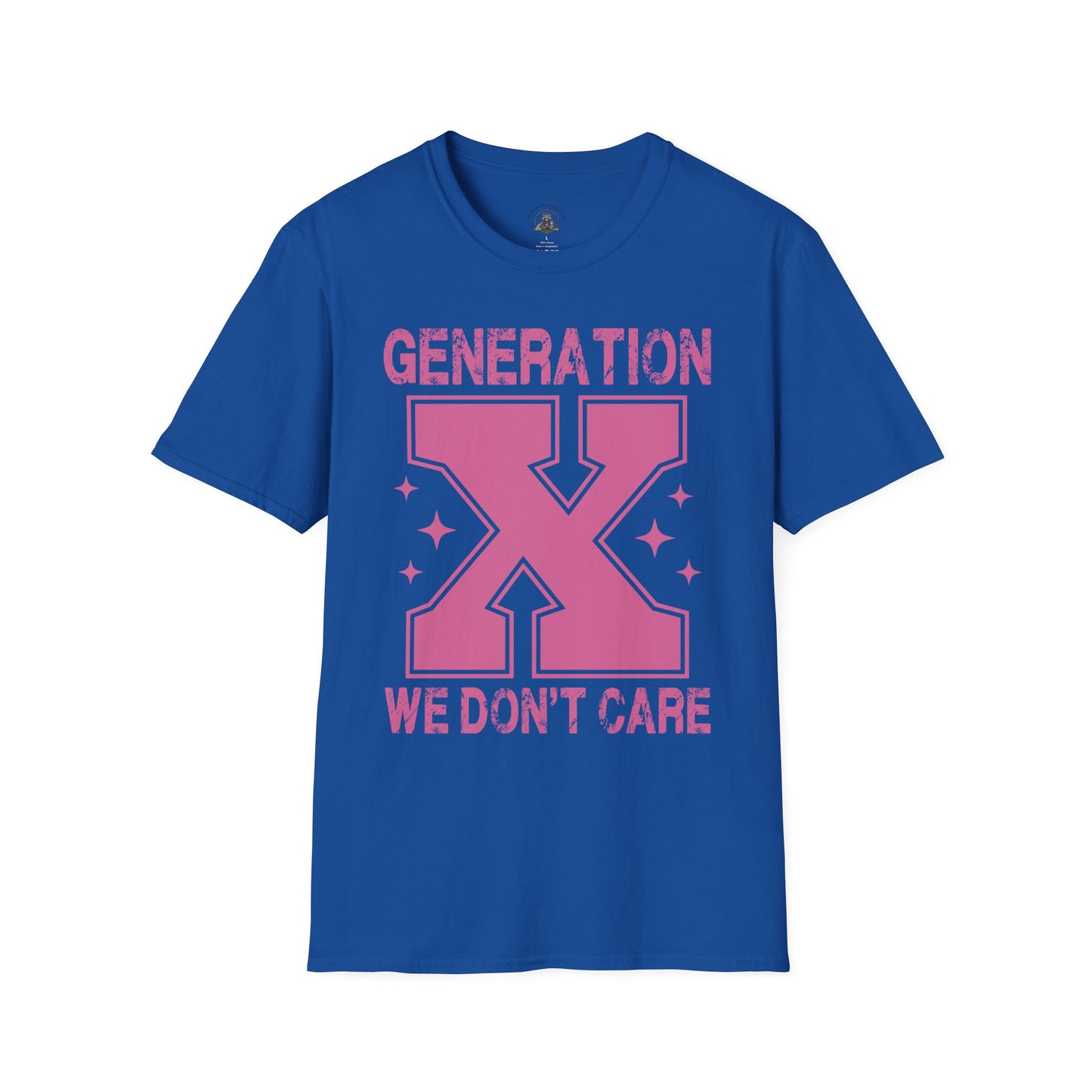 Generation X- "We Don't Care" Graphic