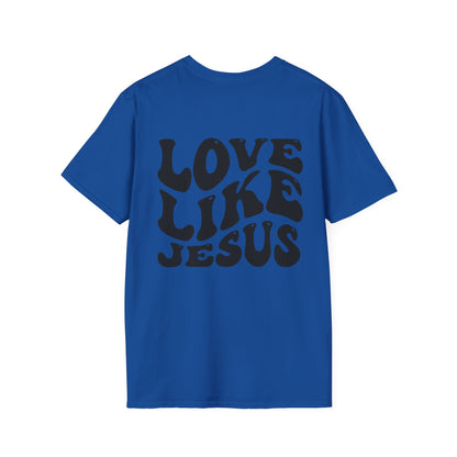 Jesus Love Inspiration T-Shirt, Unisex Faith Tee, Christian Apparel, Gift for Believers, Everyday Wear, Spiritual Message