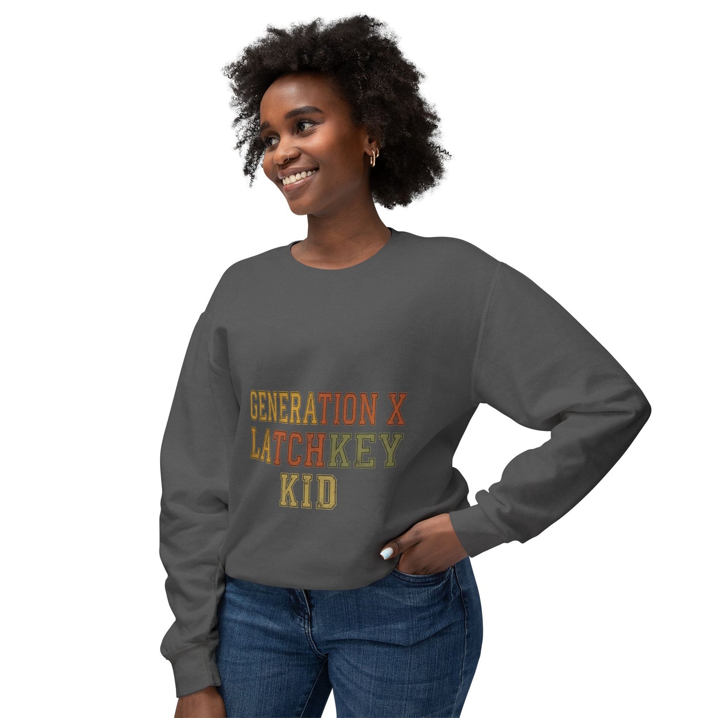 Generation X Latchkey Kid Crewneck Sweatshirt
