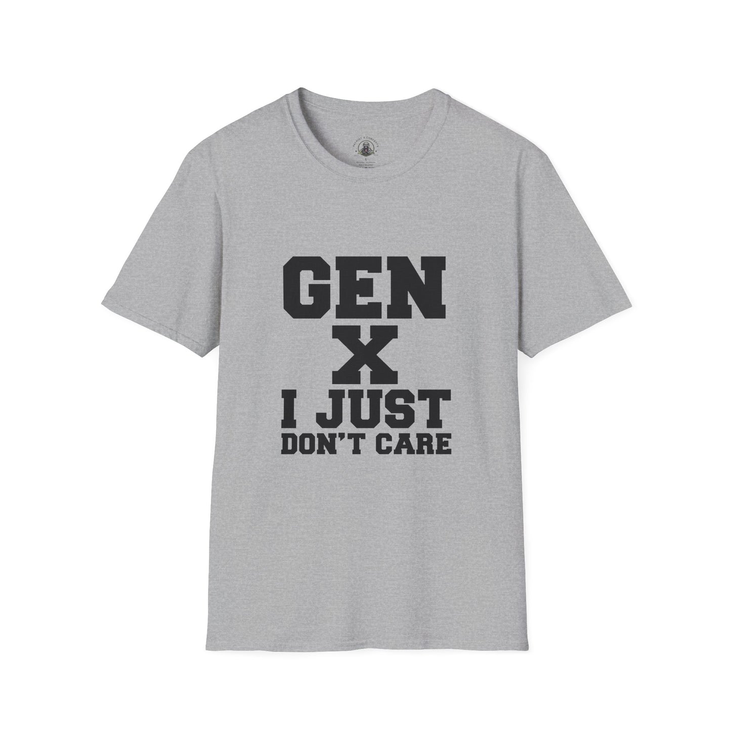 Generation X - "I just don't care" - Graphic