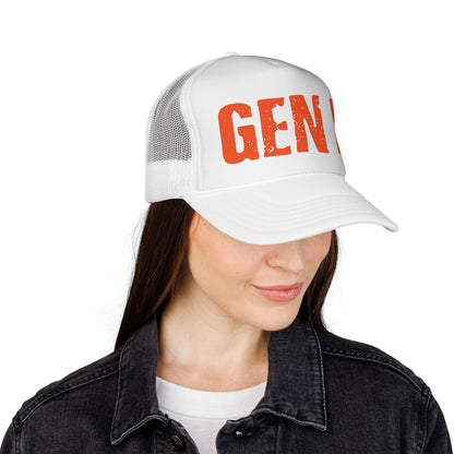 GEN X Trucker Cap – Vintage Retro Mesh Hat for Generation X