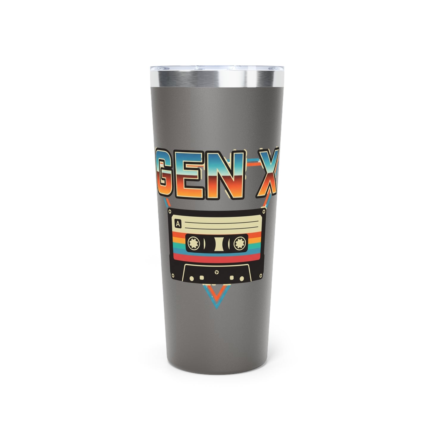 Gen X Retro Cassette 22oz Insulated Tumbler