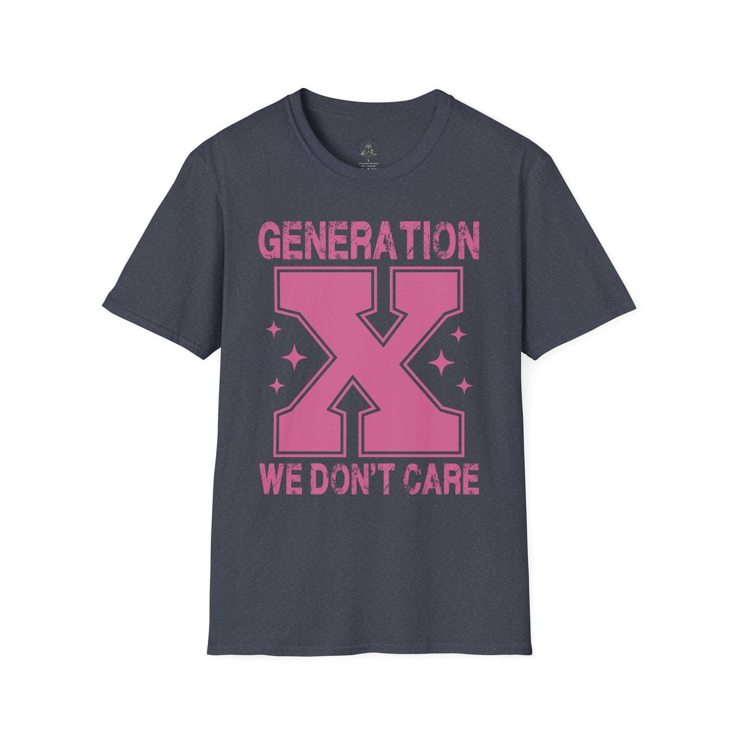 Generation X- "We Don't Care" Graphic