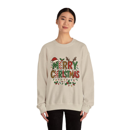 Christmas Sweatshirt — 'Merry Christmas' Holiday Crewneck