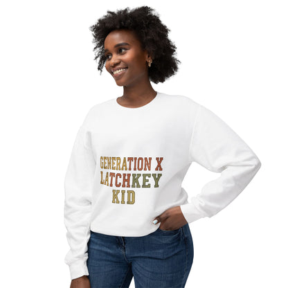 Generation X Latchkey Kid Crewneck Sweatshirt
