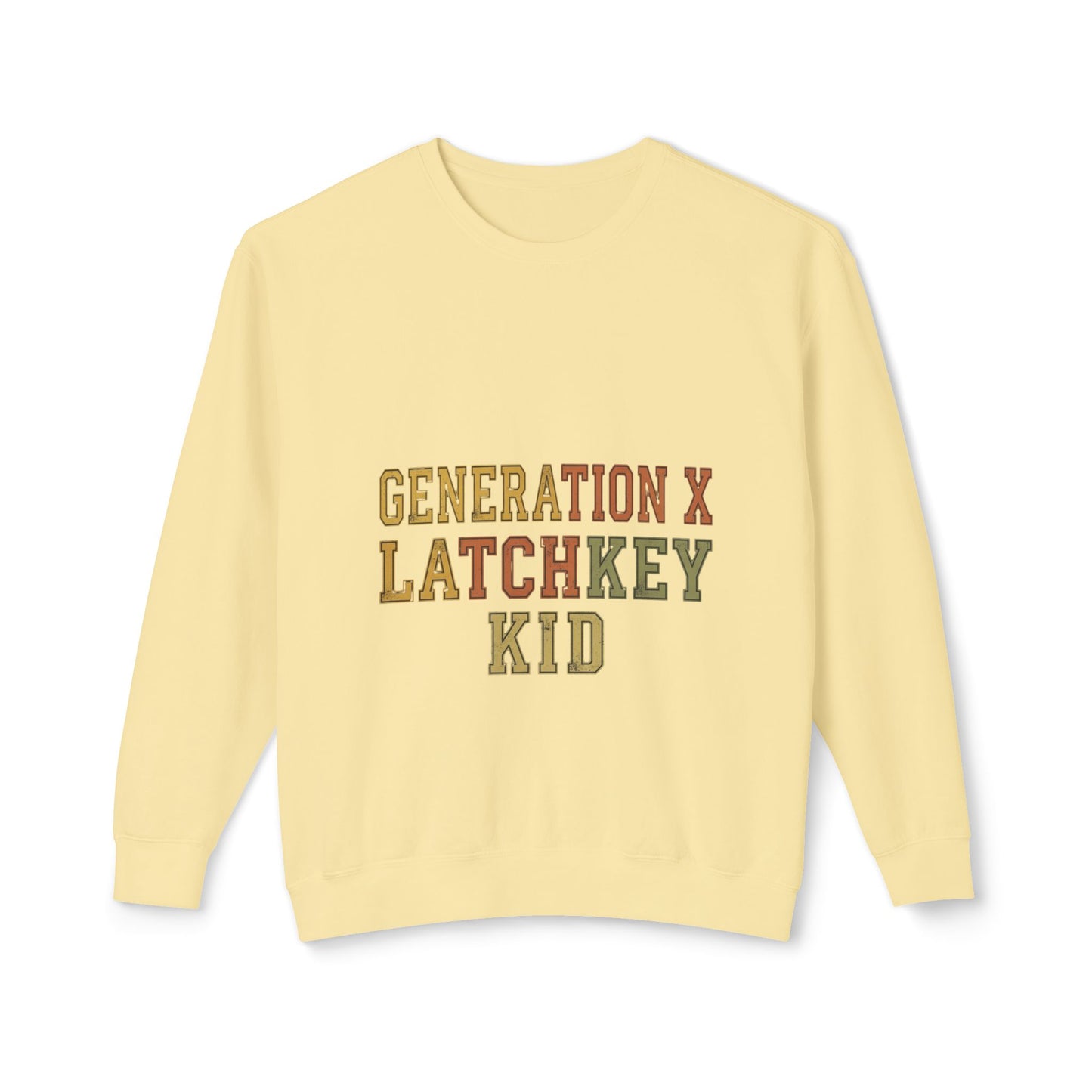 Generation X Latchkey Kid Crewneck Sweatshirt