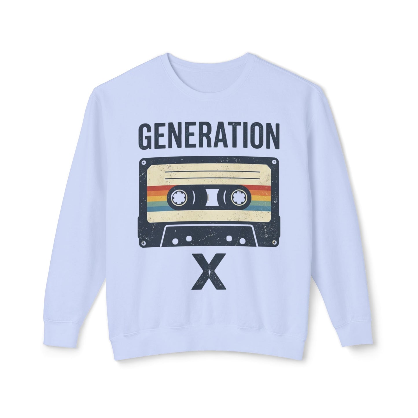 Generation X Retro Cassette Crewneck Sweatshirt