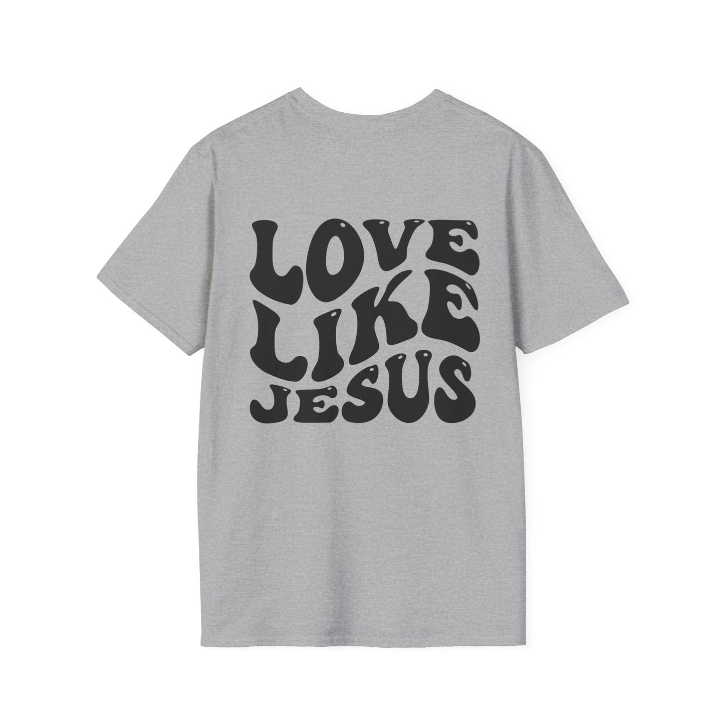 Jesus Love Inspiration T-Shirt, Unisex Faith Tee, Christian Apparel, Gift for Believers, Everyday Wear, Spiritual Message
