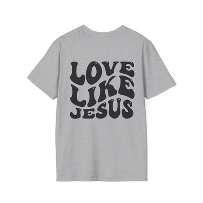 Jesus Love Inspiration T-Shirt, Unisex Faith Tee, Christian Apparel, Gift for Believers, Everyday Wear, Spiritual Message