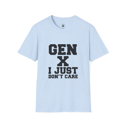 Generation X - "I just don't care" - Graphic