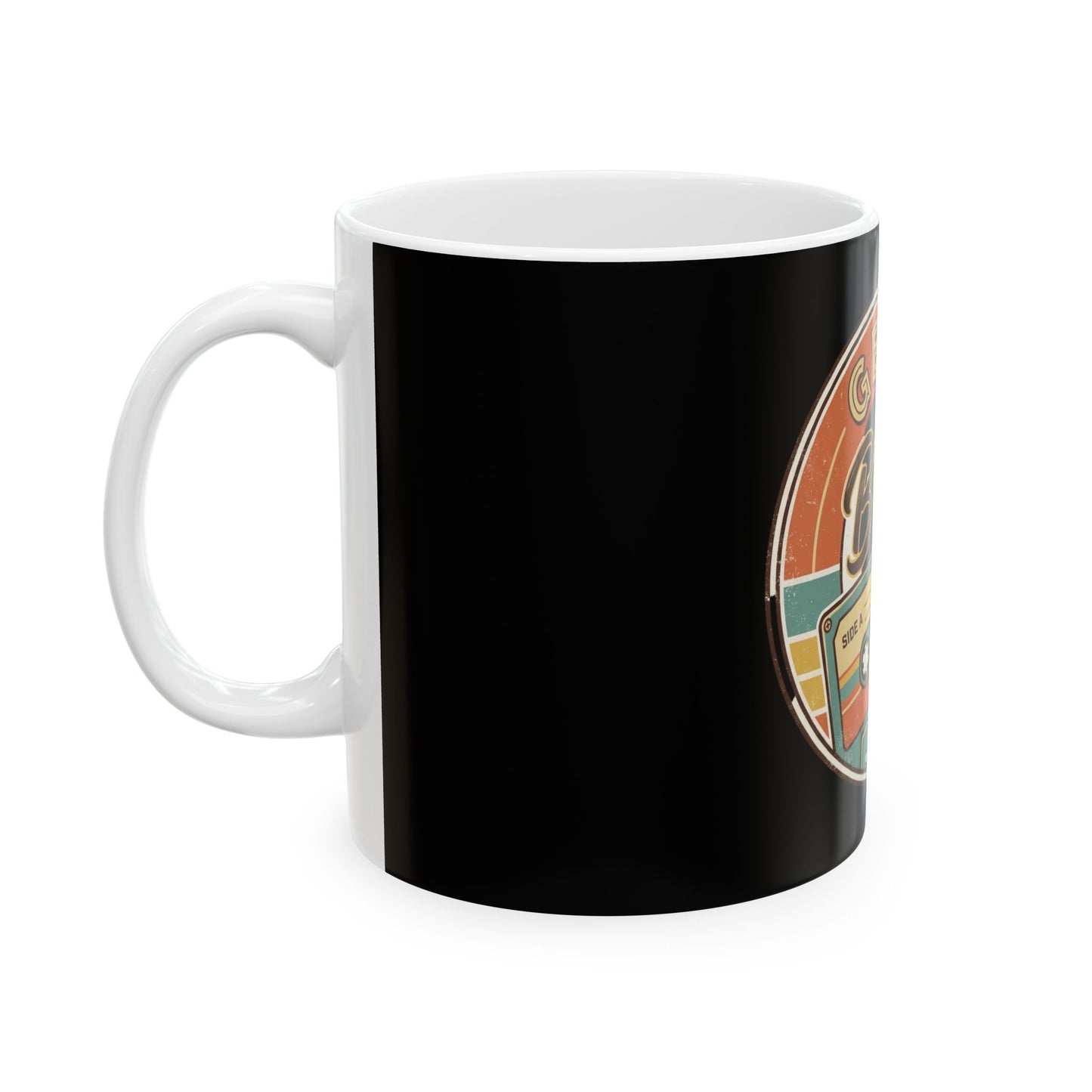 Generation X BrewCeramic Mug (11oz/15oz) – Retro Nostalgia Coffee Cup