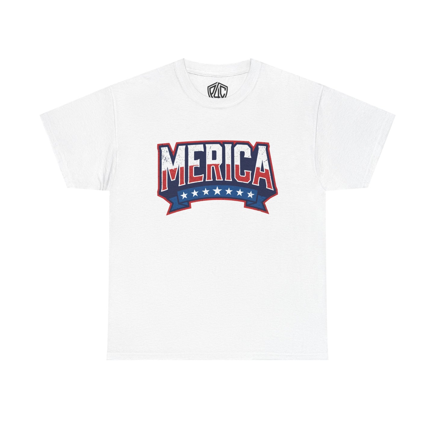Merica Flag Graphic Tee — Vintage Americana 4th of July T‑Shirt