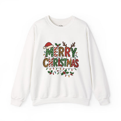 Christmas Sweatshirt — 'Merry Christmas' Holiday Crewneck