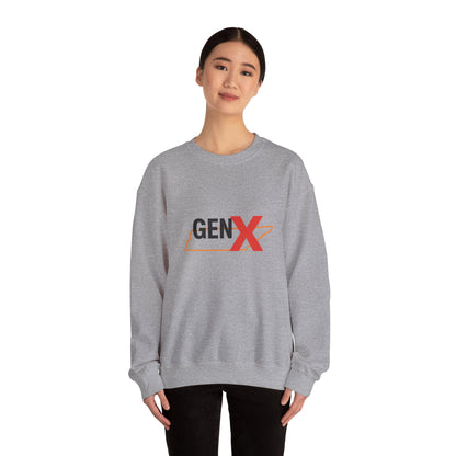 Gen X Pride Crewneck Sweatshirt, Vintage Style, Casual Comfort, Unisex Fashion, Gift for Gen X, Retro Apparel