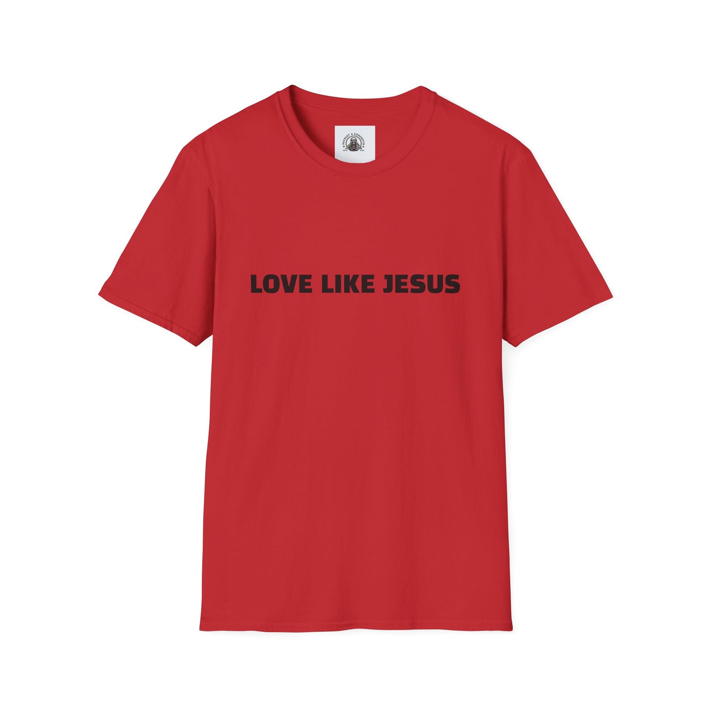 Jesus Love Inspiration T-Shirt, Unisex Faith Tee, Christian Apparel, Gift for Believers, Everyday Wear, Spiritual Message