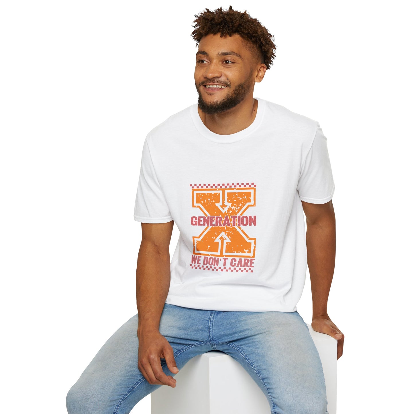 Generation X 'We Don't Care' Graphic T-Shirt
