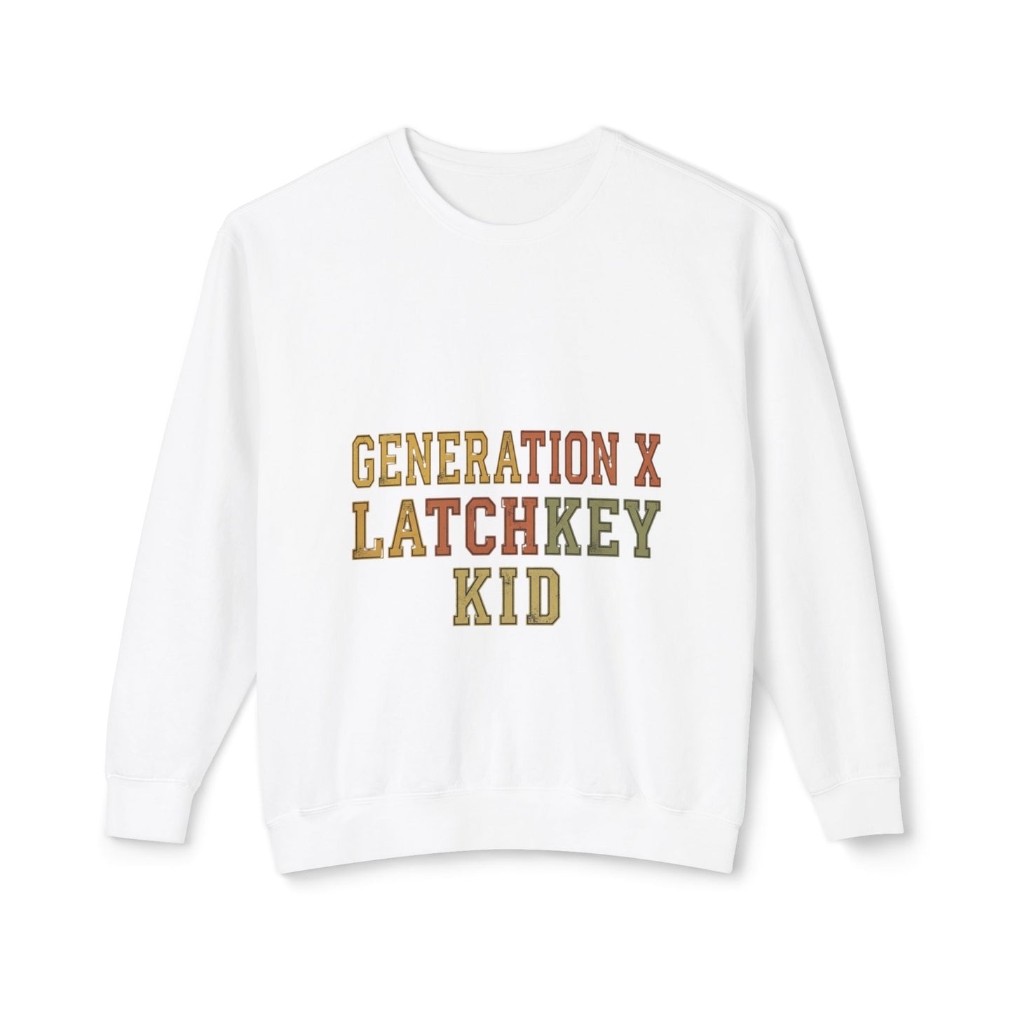 Generation X Latchkey Kid Crewneck Sweatshirt