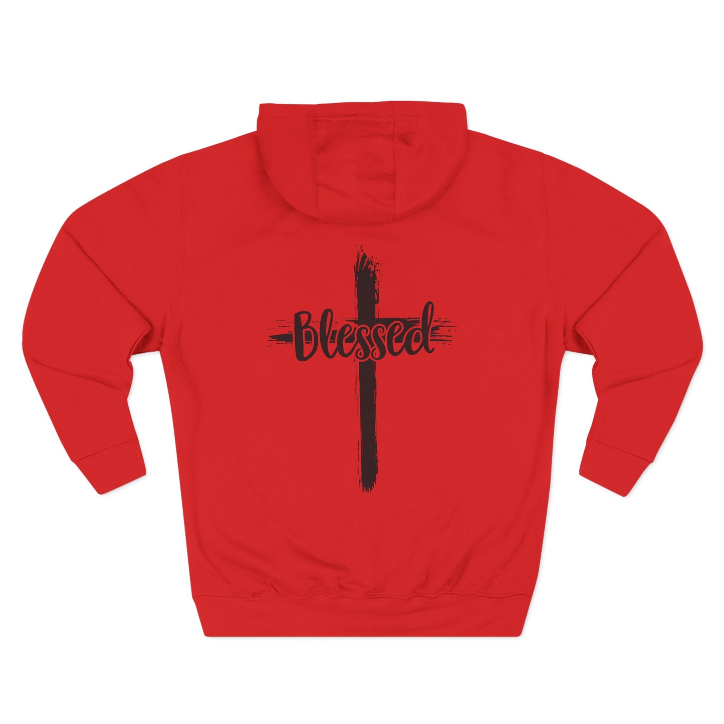 Blessed Cross Hoodie — Christian Faith Graphic Hoodie