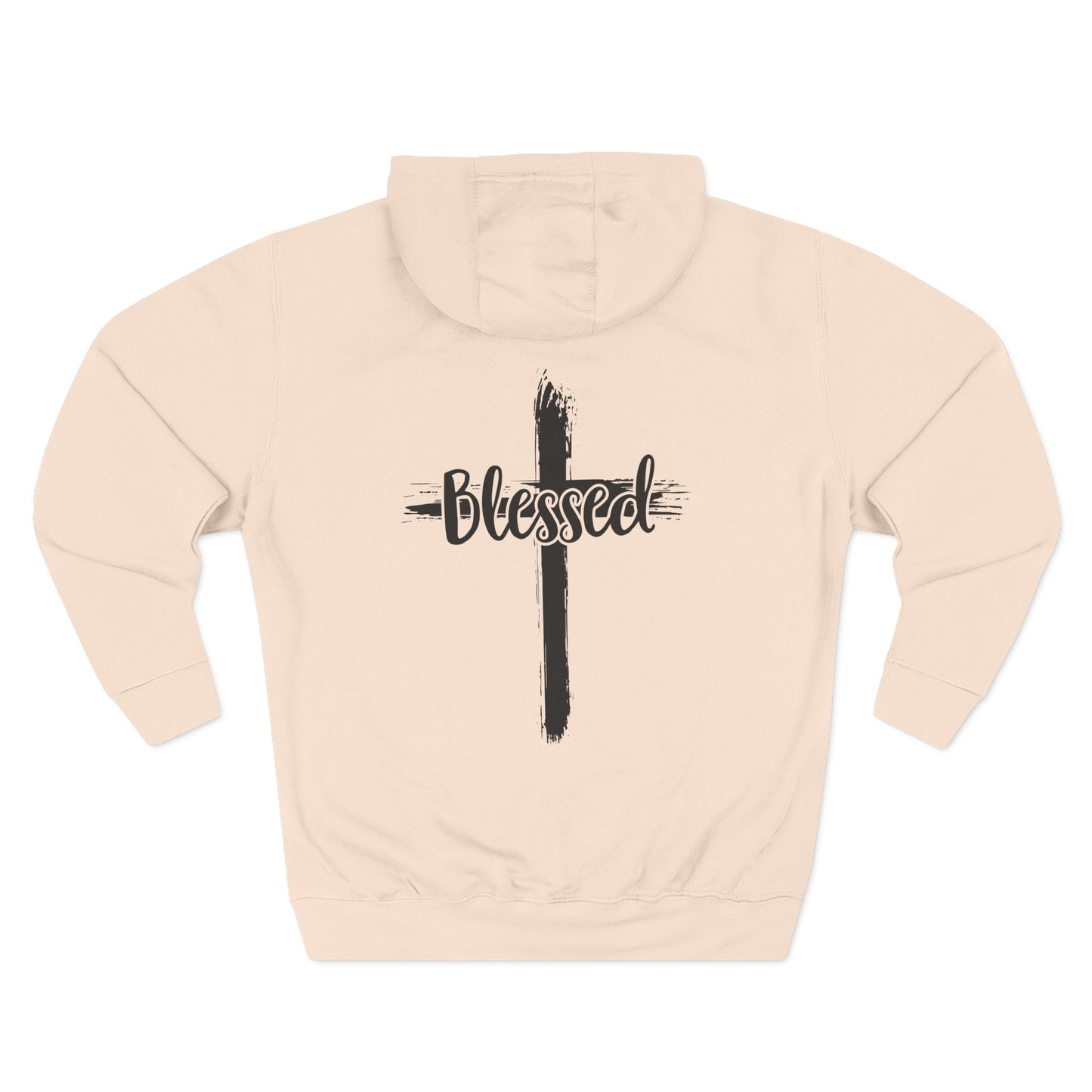Blessed Cross Hoodie — Christian Faith Graphic Hoodie