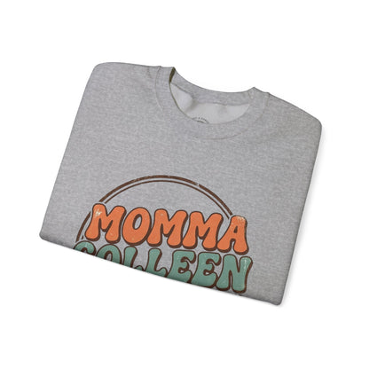 Momma Colleen Tips & Tricks Sweatshirt — Retro Cozy Crewneck for Moms