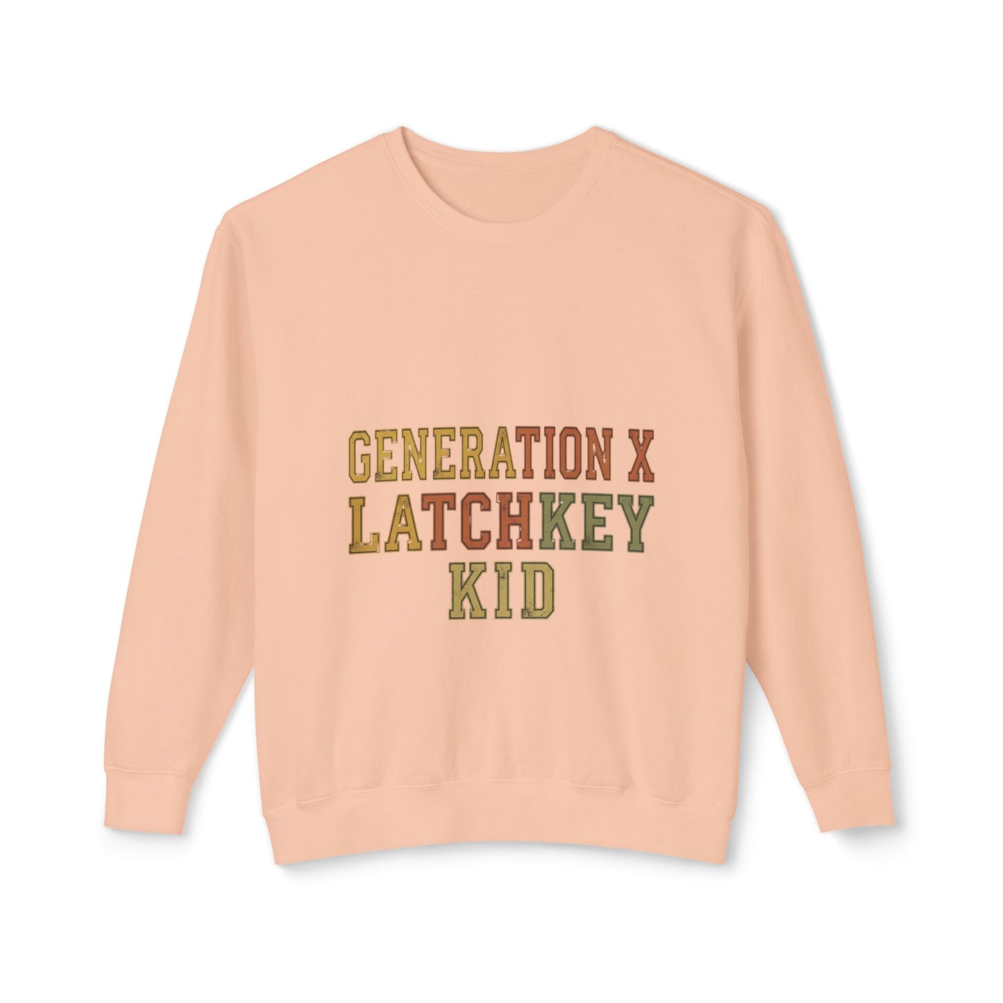 Generation X Latchkey Kid Crewneck Sweatshirt