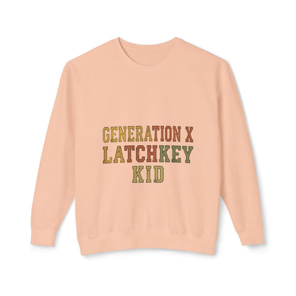 Generation X Latchkey Kid Crewneck Sweatshirt