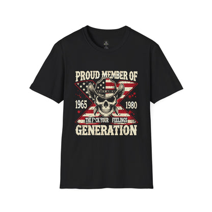 Proud Member of 1965-1980 Generation X T-Shirt