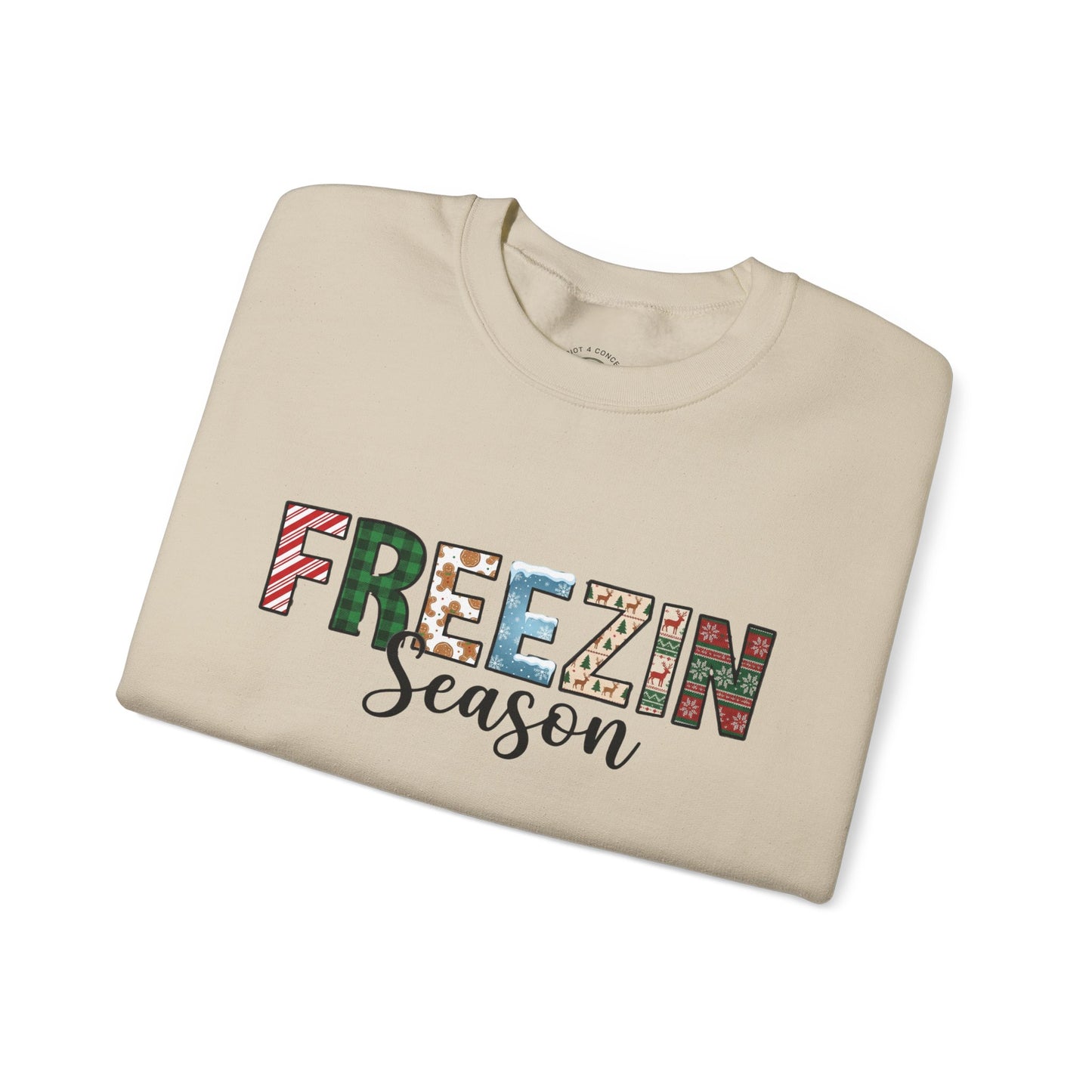 Freezin Season Sweatshirt – Cozy Winter Crewneck