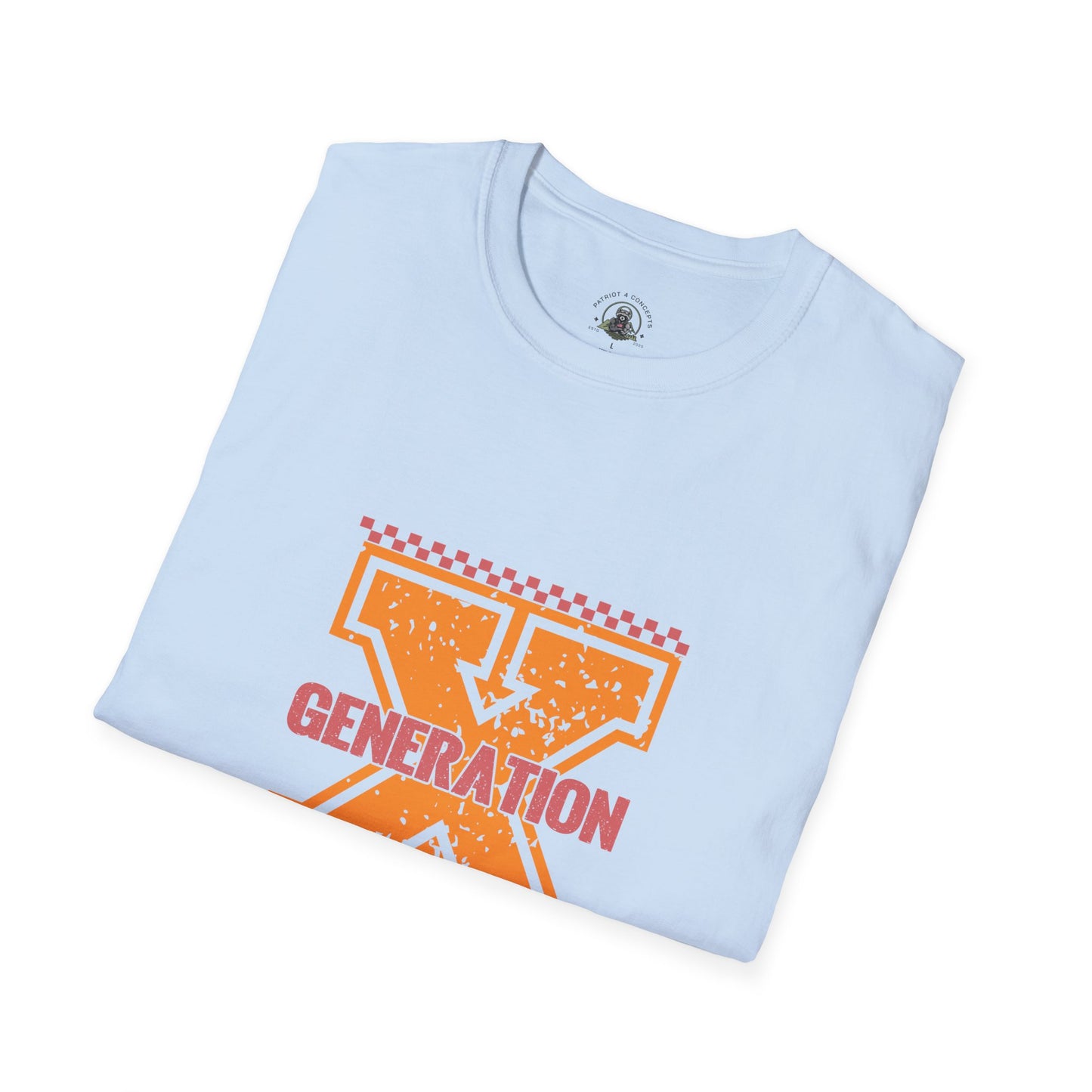 Generation X 'We Don't Care' Graphic T-Shirt