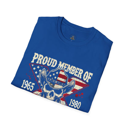 Proud Member of 1965-1980 Generation X T-Shirt