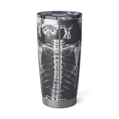 Stylish Skeleton Tumbler, 20oz Travel Mug for Science Lovers, Unique Gift for Halloween, Medical Professionals, and Everyday Use