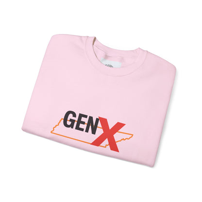 Gen X Pride Crewneck Sweatshirt, Vintage Style, Casual Comfort, Unisex Fashion, Gift for Gen X, Retro Apparel