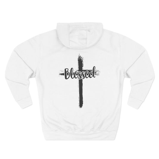 Blessed Cross Hoodie — Christian Faith Graphic Hoodie