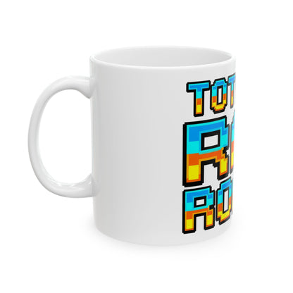 Generation X Totally Rad Roast Ceramic Mug (11oz/15oz) – Retro Nostalgia Coffee Cup