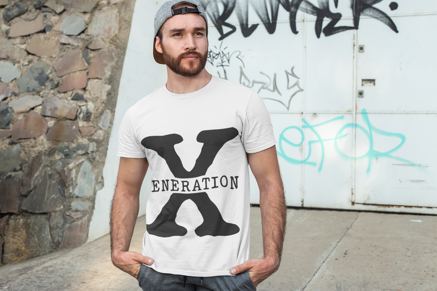 Generation X Unisex T-Shirt | Retro Graphic Tee, Vintage Style Shirt, Gift for Gen X, Casual Wear, Nostalgic Fashion