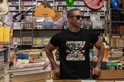 Proud Member of 1965-1980 Generation X T-Shirt