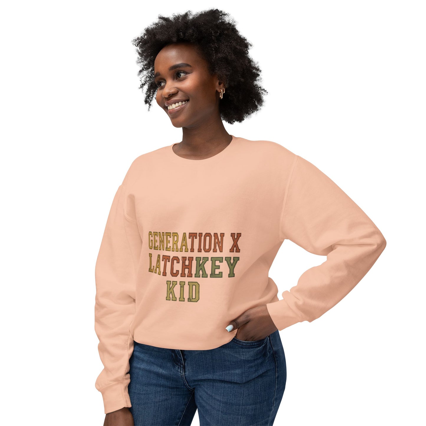 Generation X Latchkey Kid Crewneck Sweatshirt