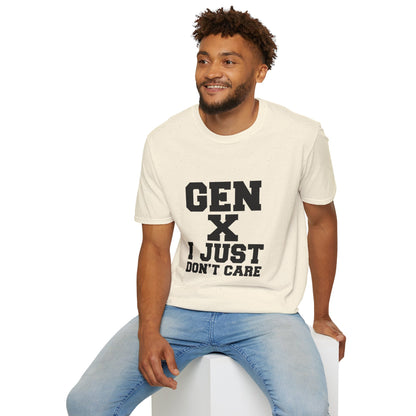 Generation X - "I just don't care" - Graphic