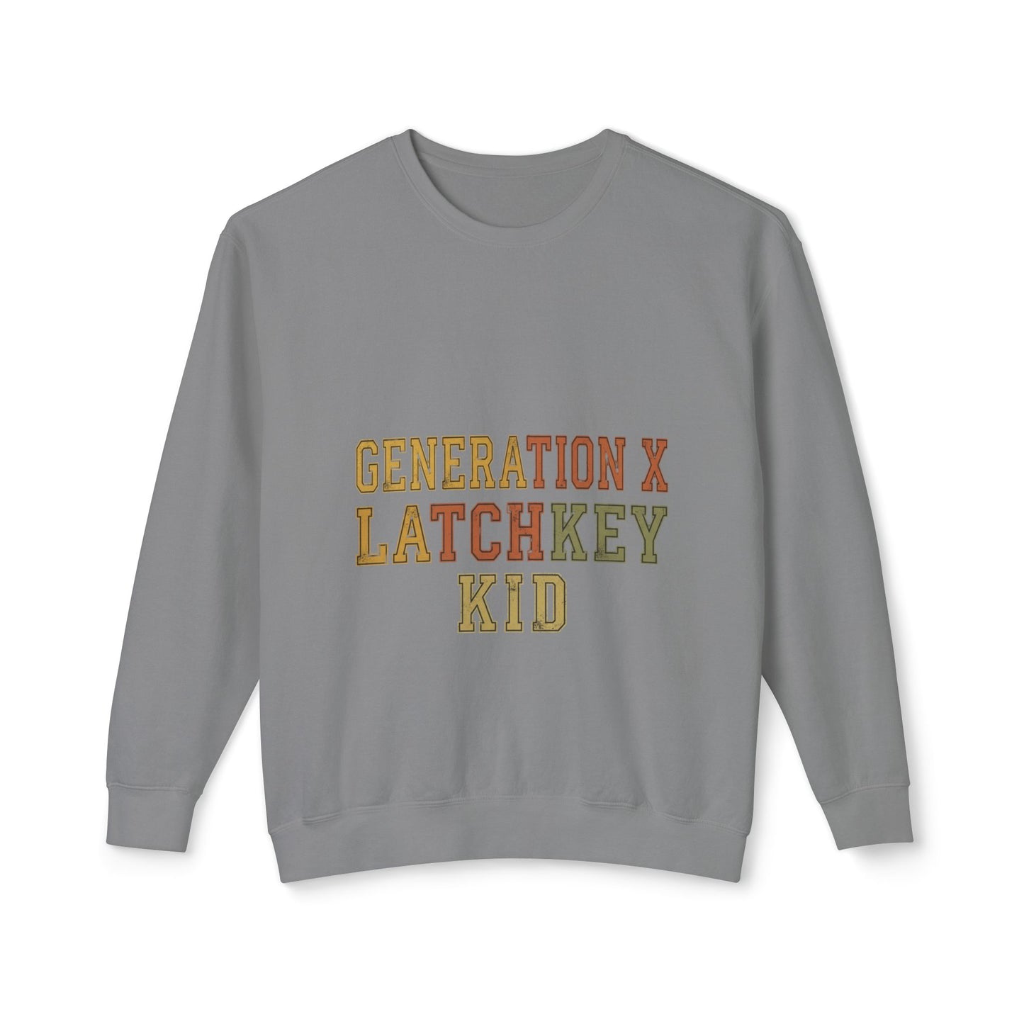 Generation X Latchkey Kid Crewneck Sweatshirt