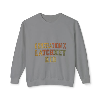 Generation X Latchkey Kid Crewneck Sweatshirt
