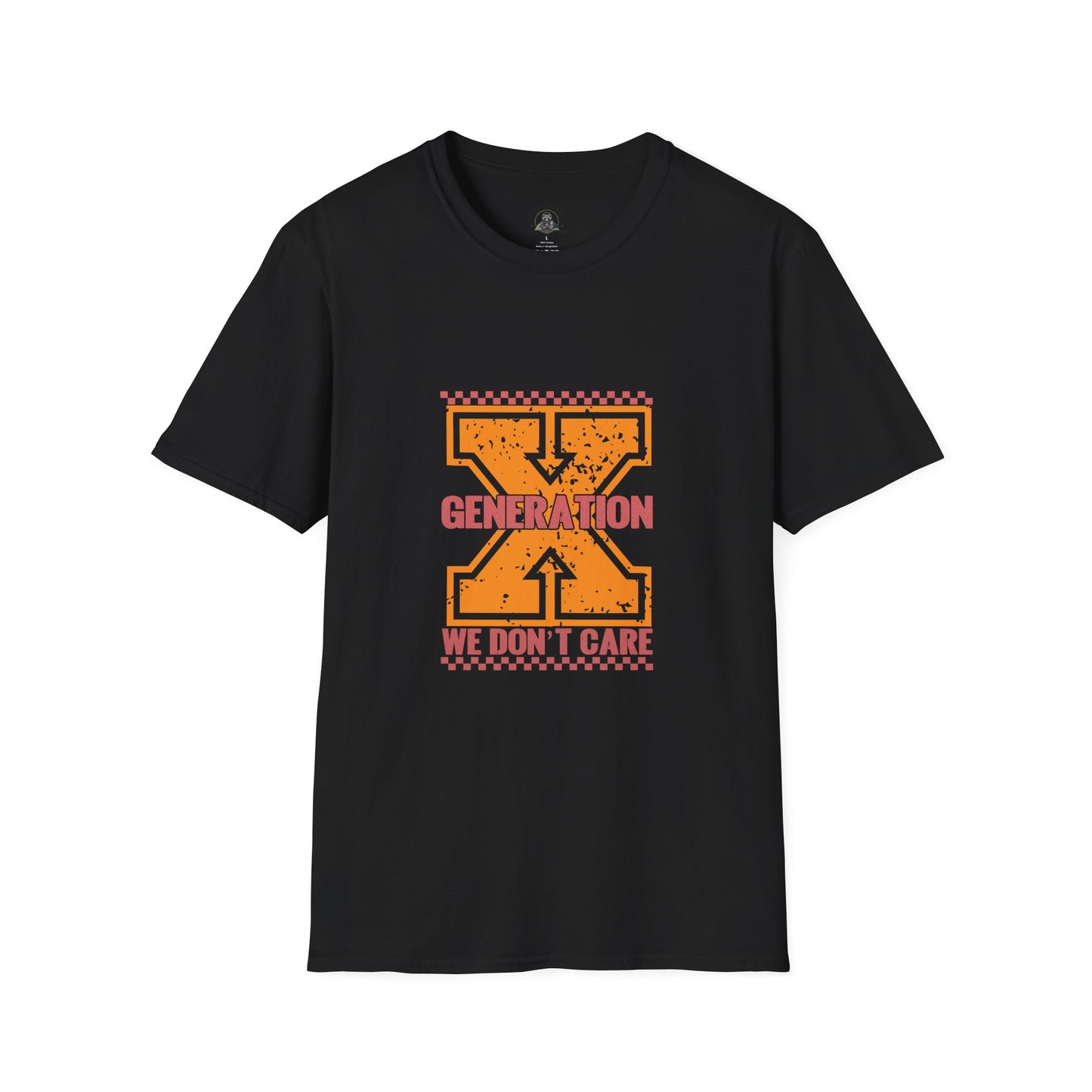 Generation X 'We Don't Care' Graphic T-Shirt
