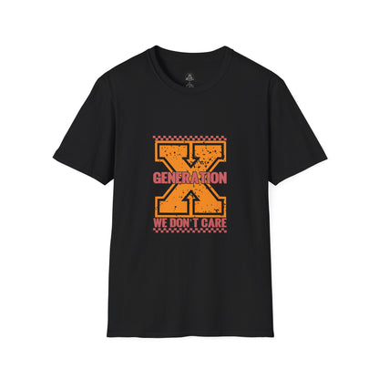 Generation X 'We Don't Care' Graphic T-Shirt