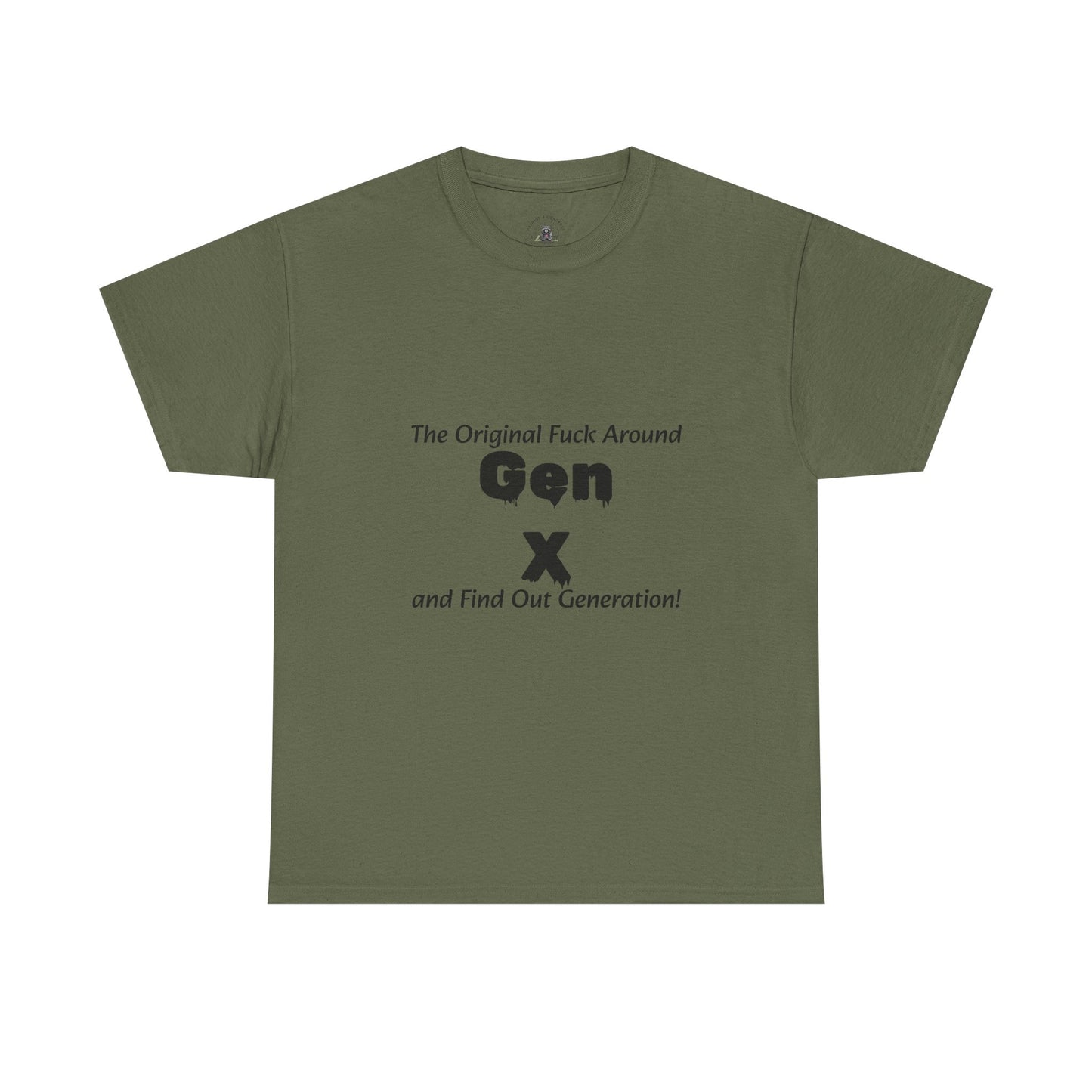 Gen X T-Shirt – "The Original F*** Around and Find Out Generation" Vintage Funny Tee