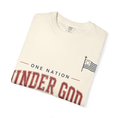 Under God T-Shirt — One Nation Patriotic Faith Tee
