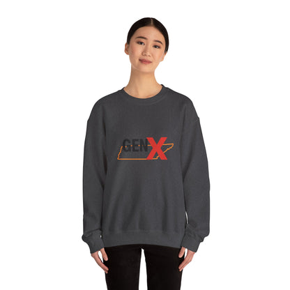 Gen X Pride Crewneck Sweatshirt, Vintage Style, Casual Comfort, Unisex Fashion, Gift for Gen X, Retro Apparel