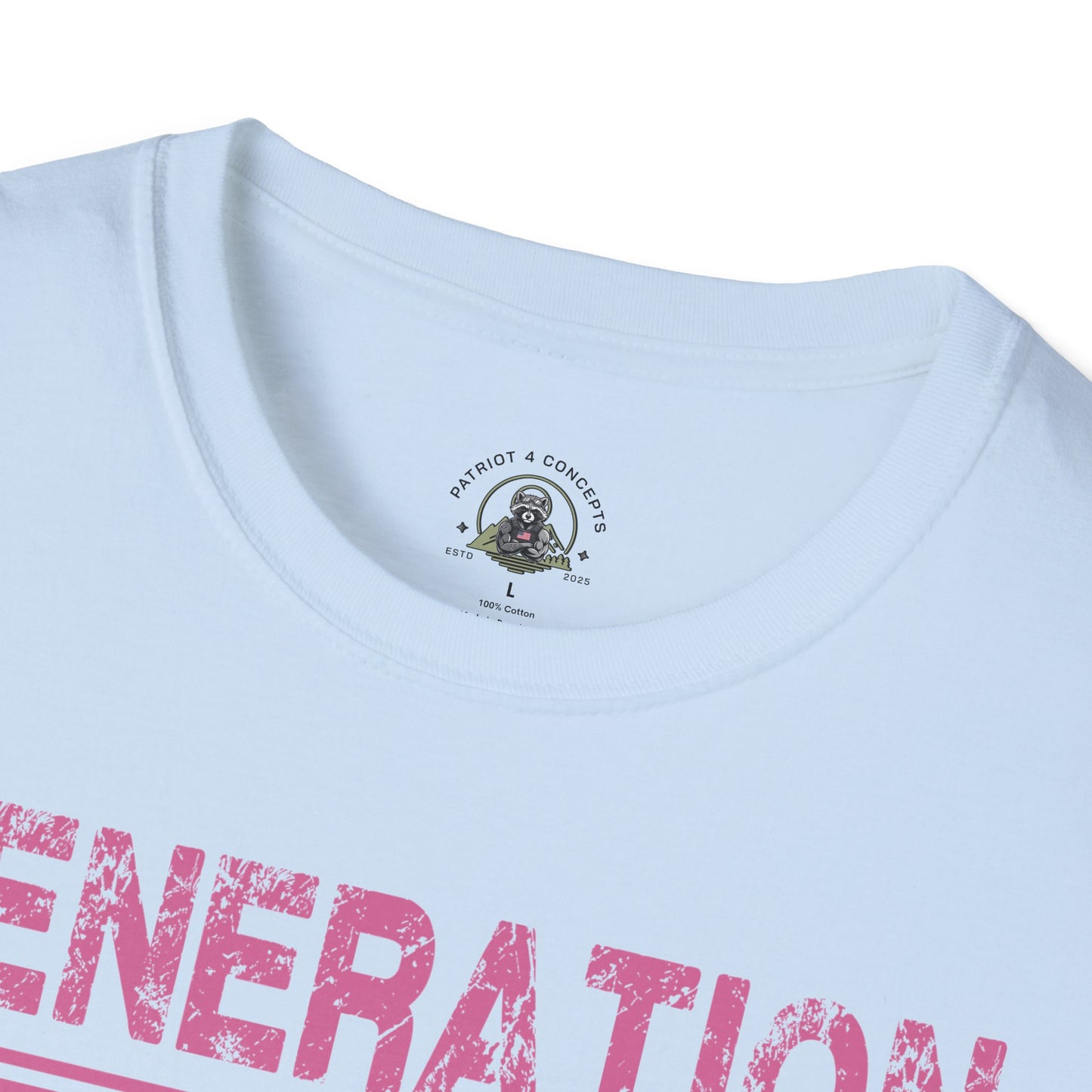 Generation X- "We Don't Care" Graphic