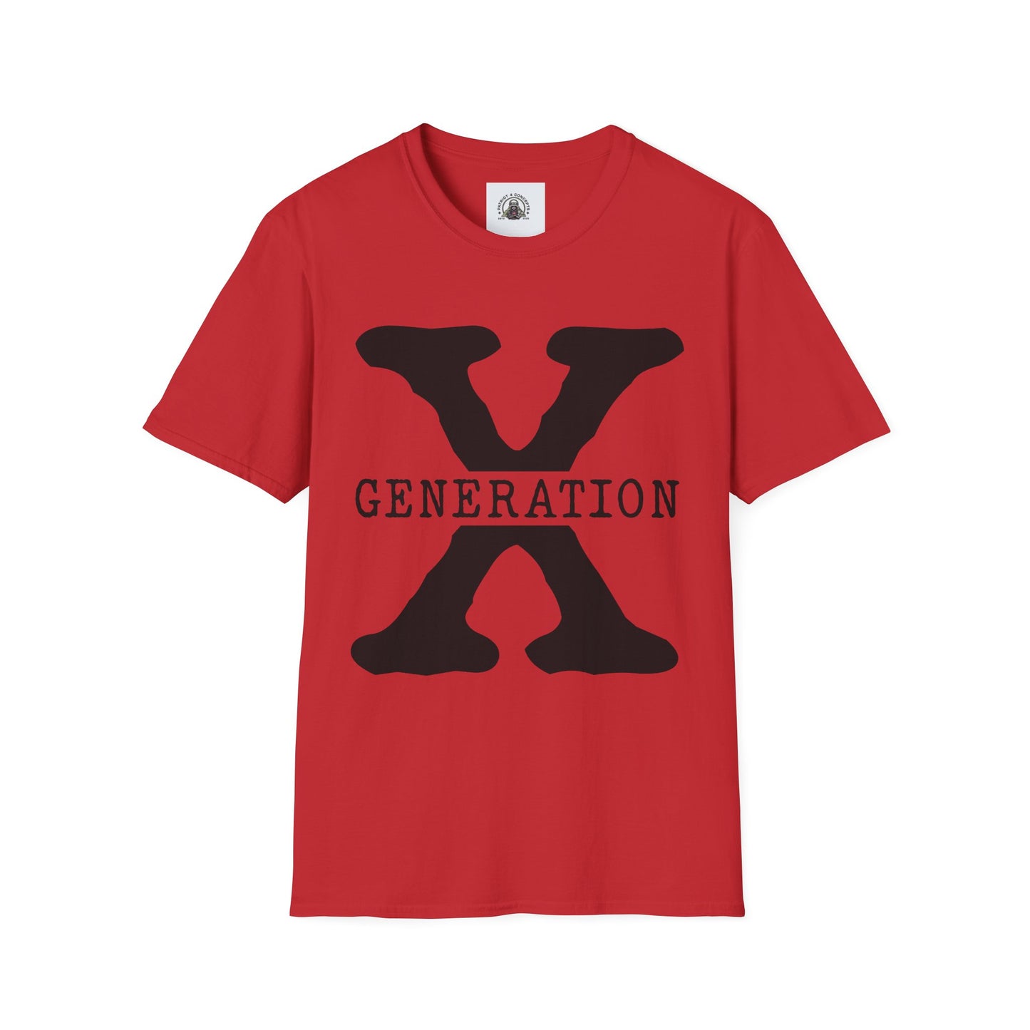 Generation X Unisex T-Shirt | Retro Graphic Tee, Vintage Style Shirt, Gift for Gen X, Casual Wear, Nostalgic Fashion